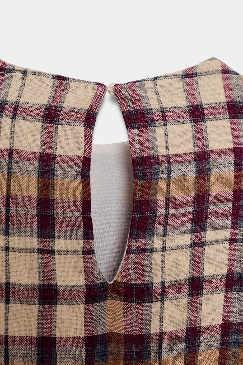 CHECK MINI DRESS - Zara фото 8