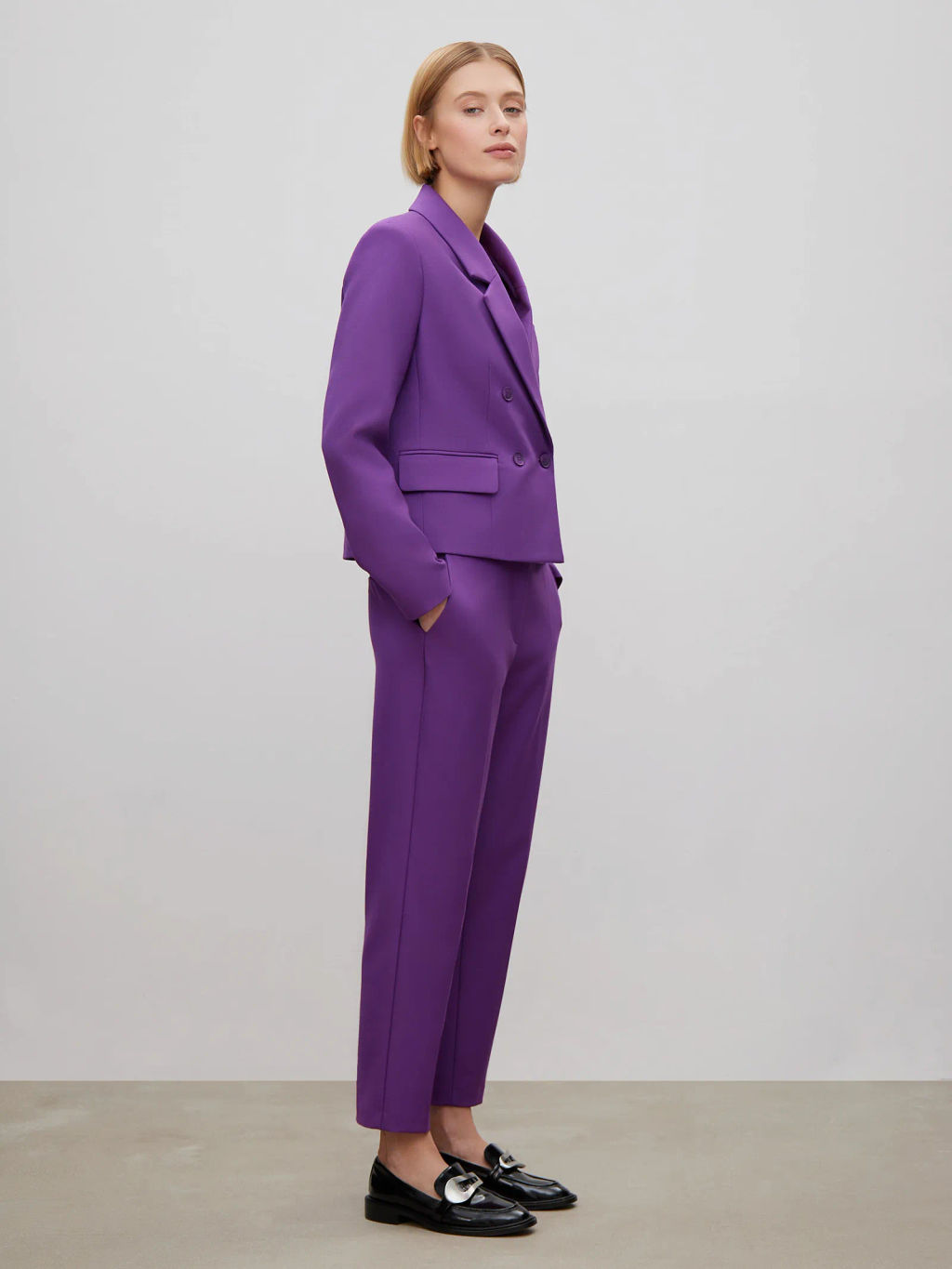 Двубортный жакет ML684/neon - Emka фото 2