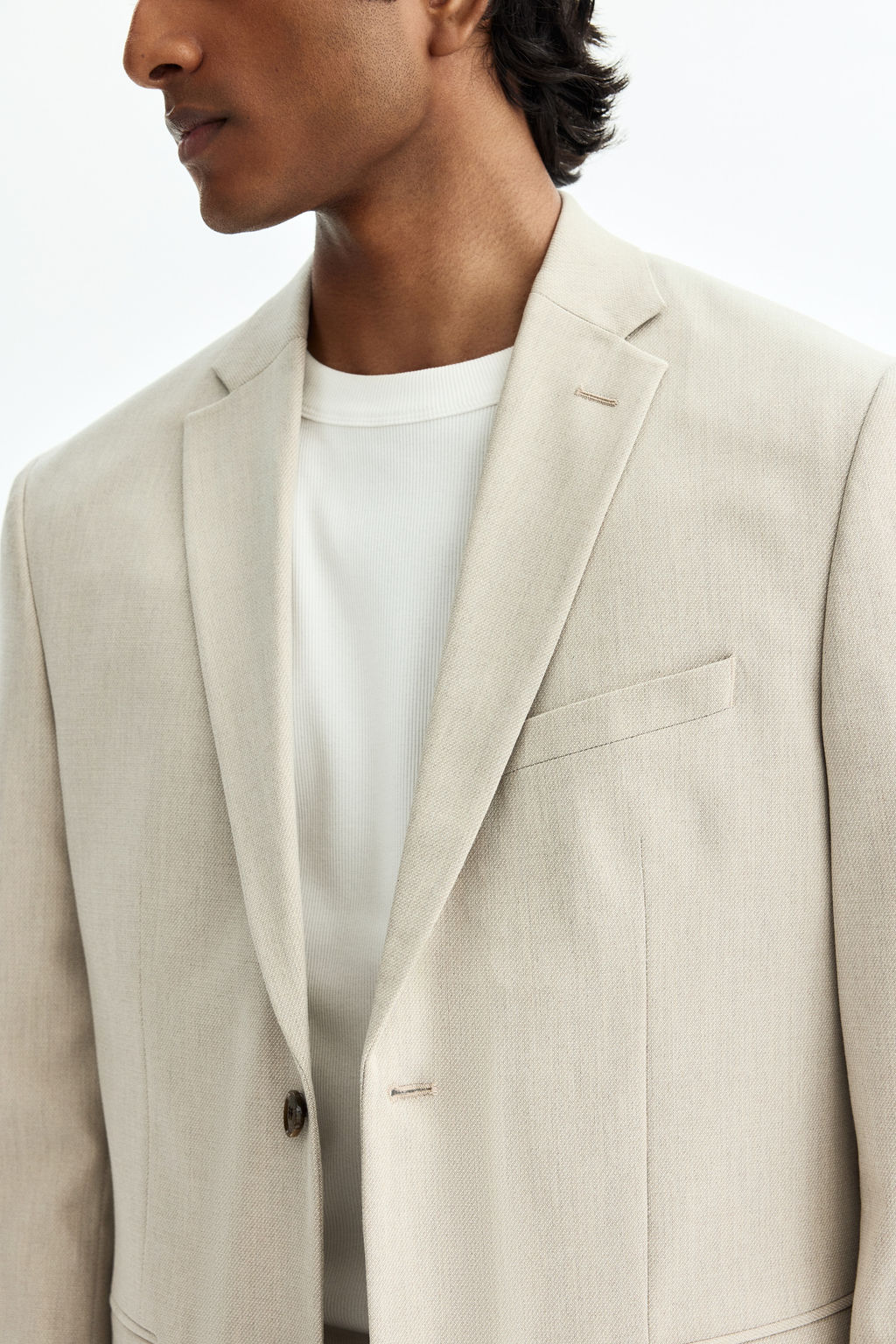 Americana de botonadura sencilla Slim Fit - H&m фото 8