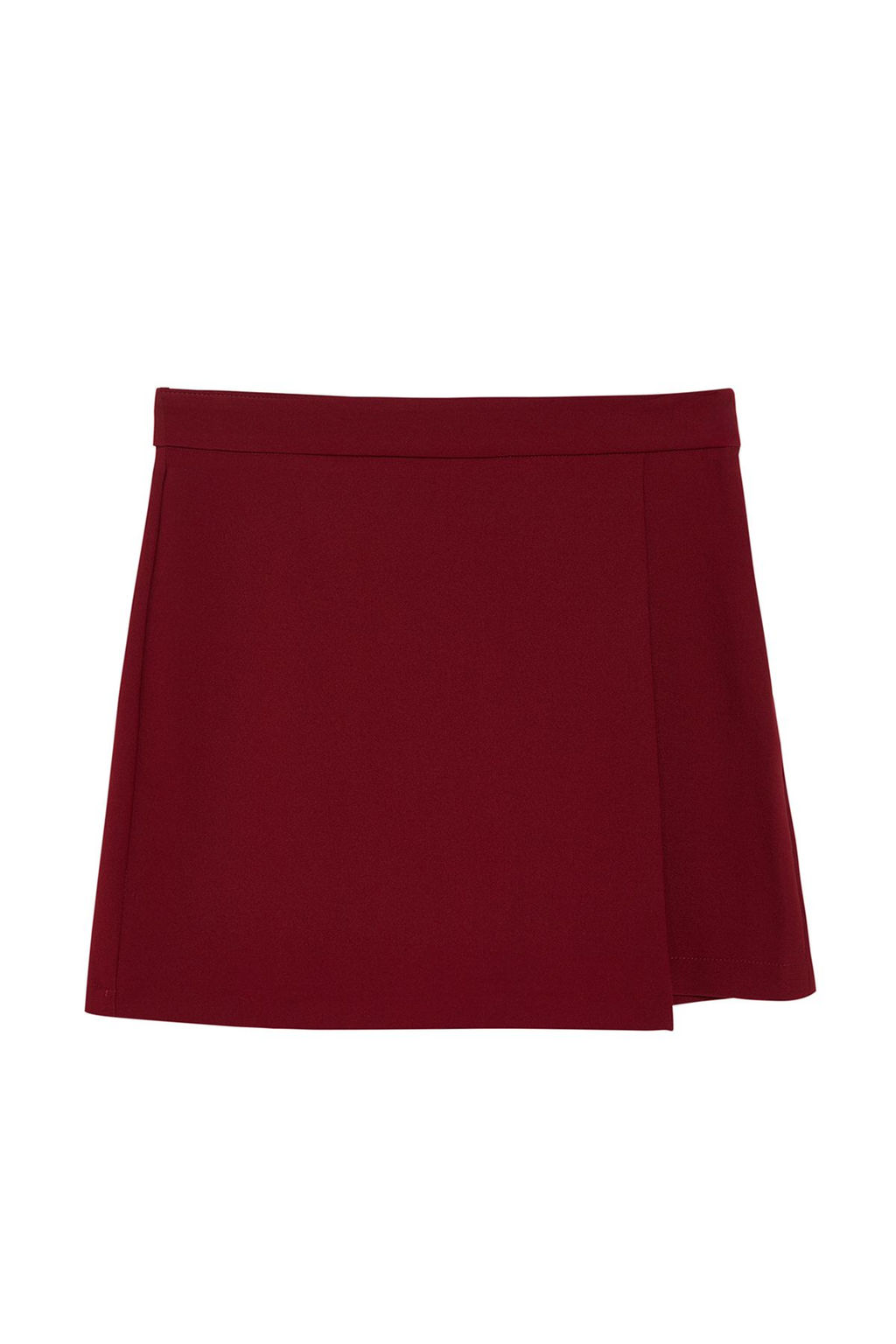 TRENDYOLMILLA Pudra Kruvaze Dokuma Sort Etek TWOAW20SR0072 фото 14