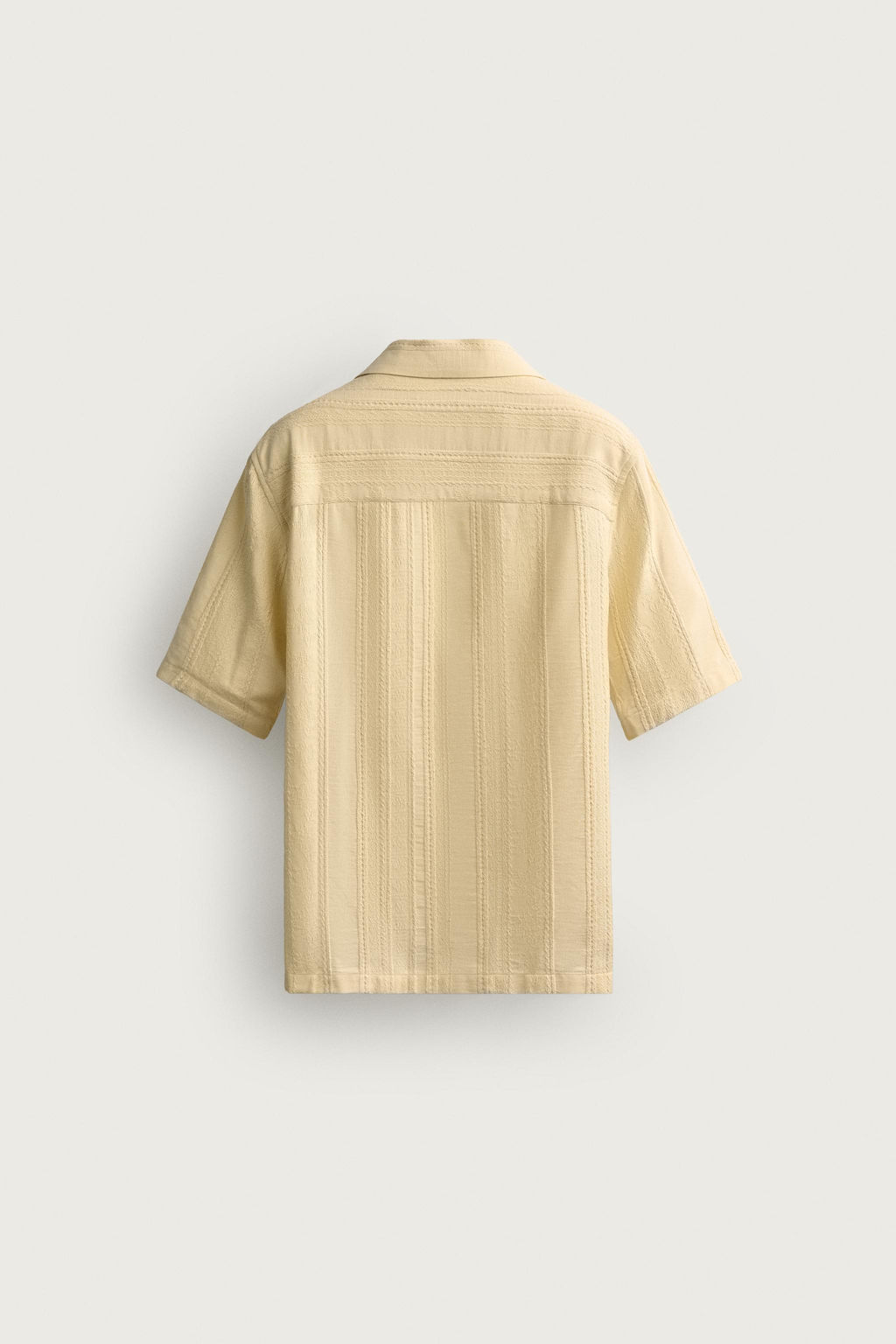 CAMISA REGULAR FIT JACQUARD RAYAS / 314 - Zara фото 7