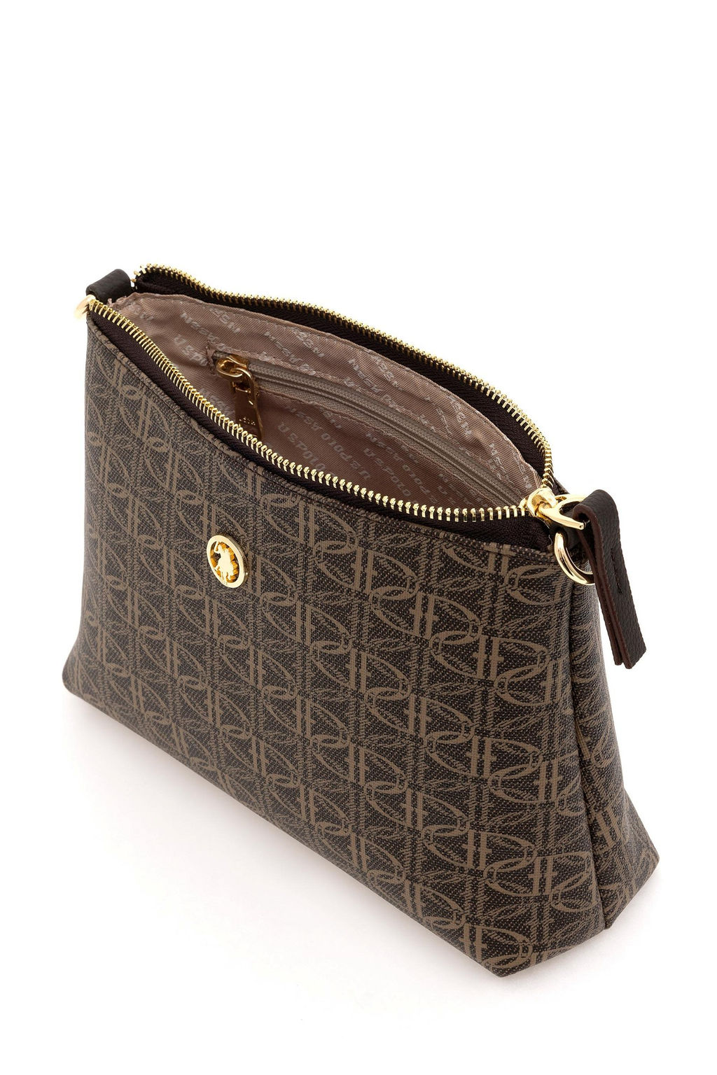 Женская коричневая сумка через плечо Неожиданная скидка в корзине - U.s. polo assn фото 7