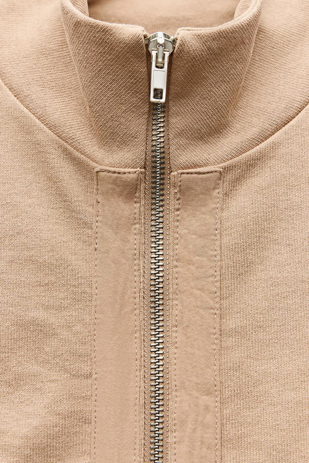 WASHED PLUSH JACKET - Zara фото 7