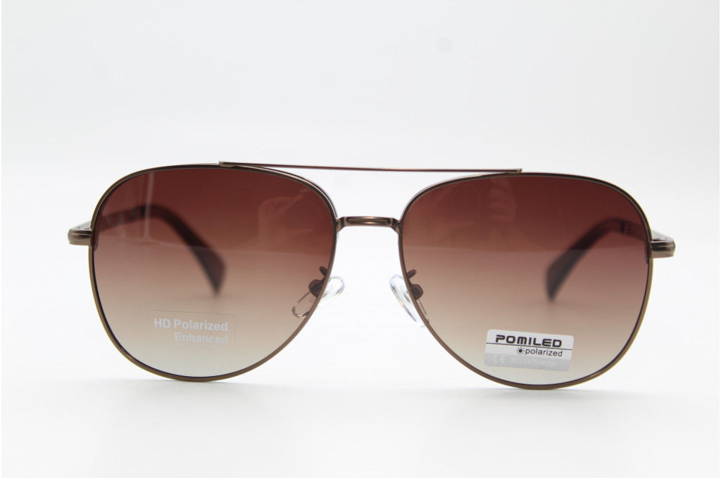 Солнцезащитные очки POMILED (Polarized) 08237 56-18-141 С12-02 мешочком