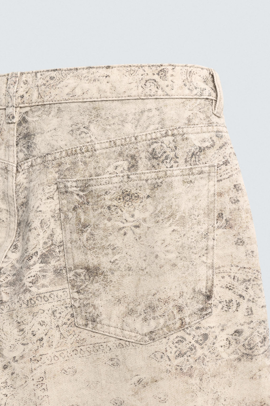 PANTAL?N BAGGY FIT ESTAMPADO ABSTRACTO / Estampado