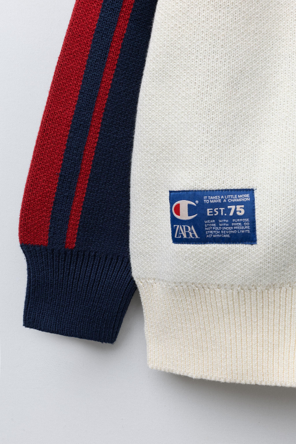 CHAMPION ® X ZARA KNIT CARDIGAN  фото 4