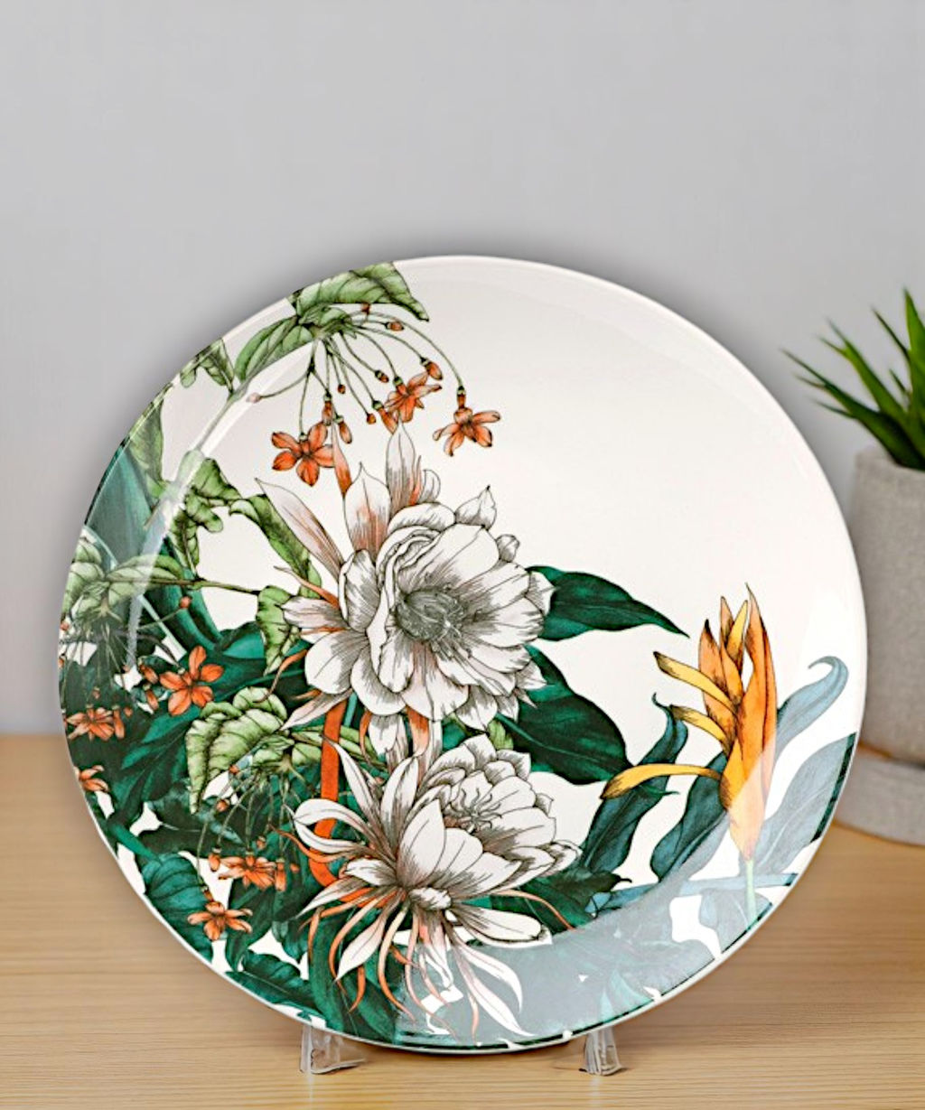 Тарелка закусочная Тропические цветы, 19 см - Maxwell & Williams фото 5