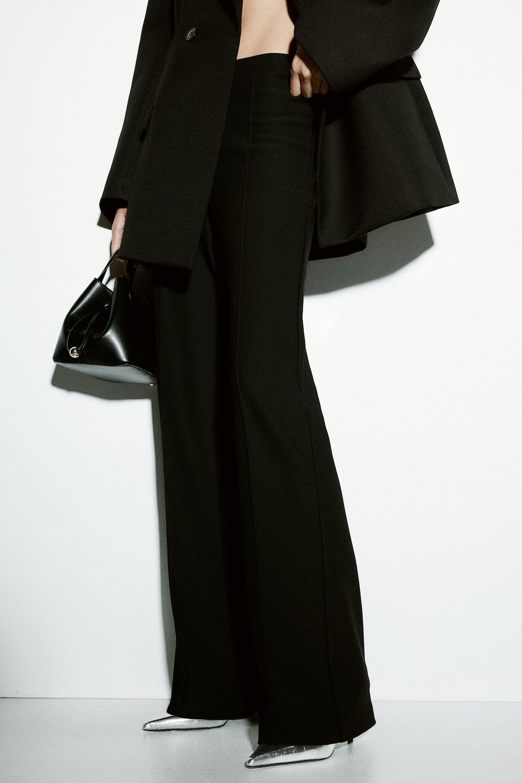 Pantalon de punto con raya - H&m фото 3