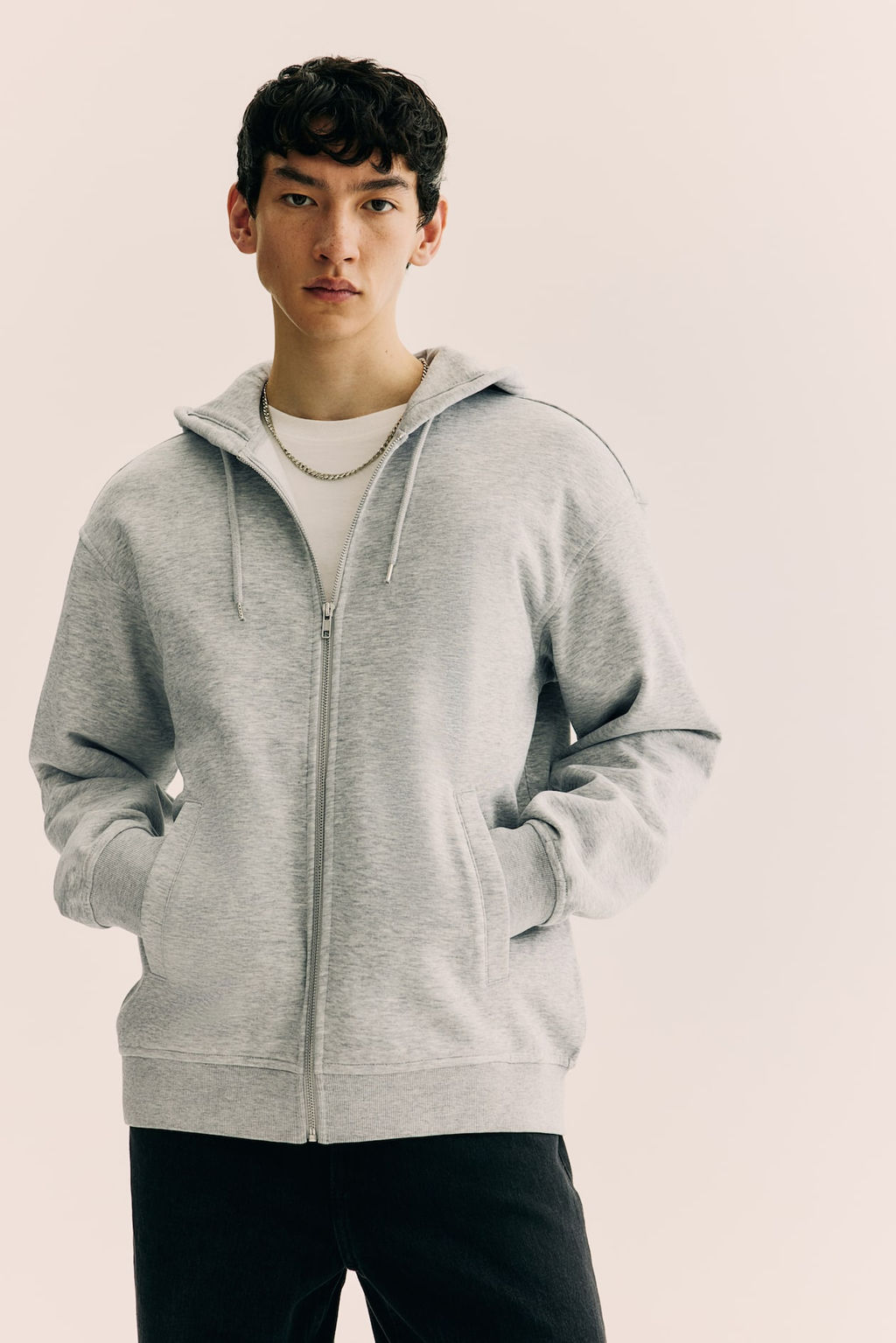 Chaqueta sudadera con cremallera Loose Fit - H&m фото 3