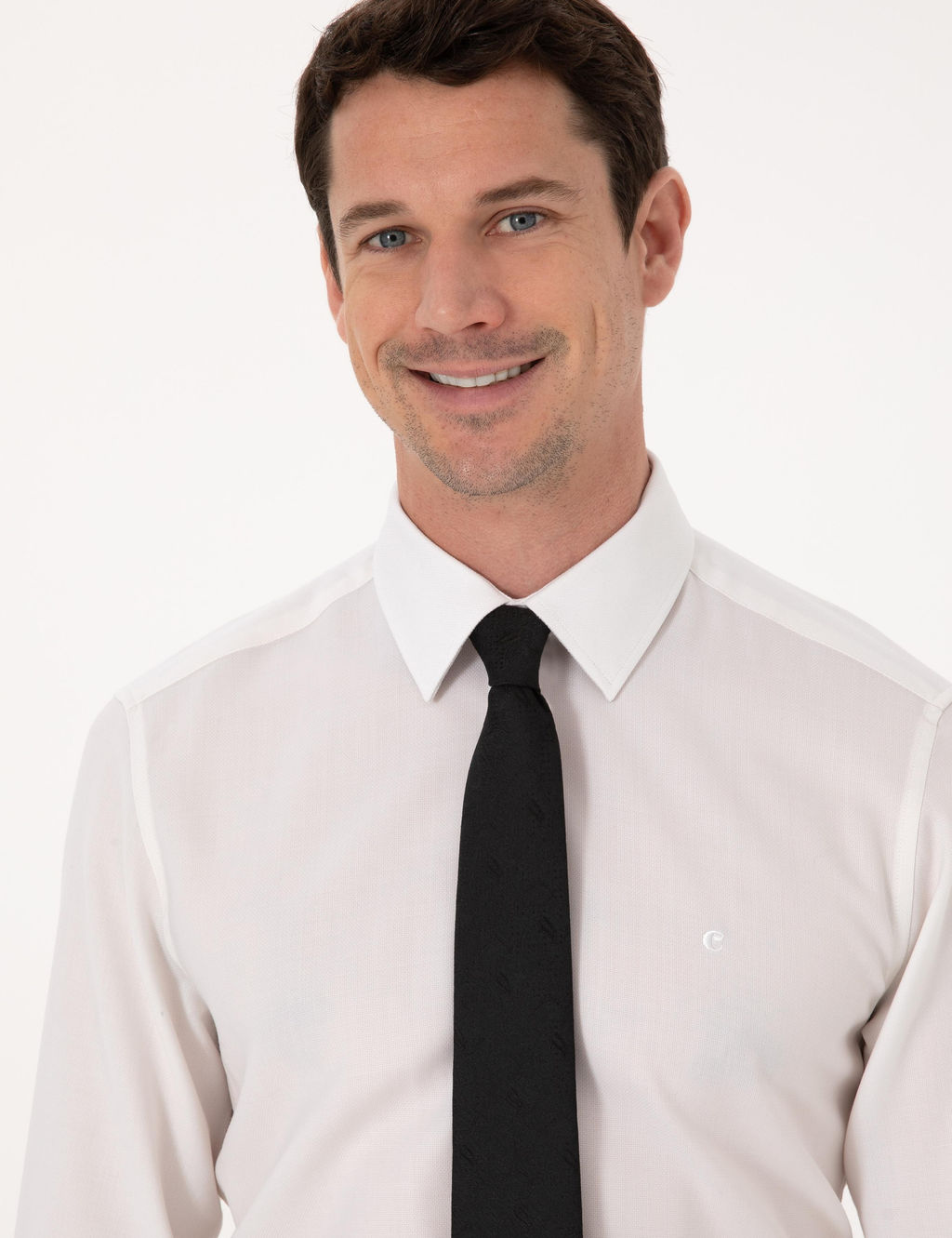 Beyaz Slim Fit Uzun Kollu G_mlek - Cacharel фото 2