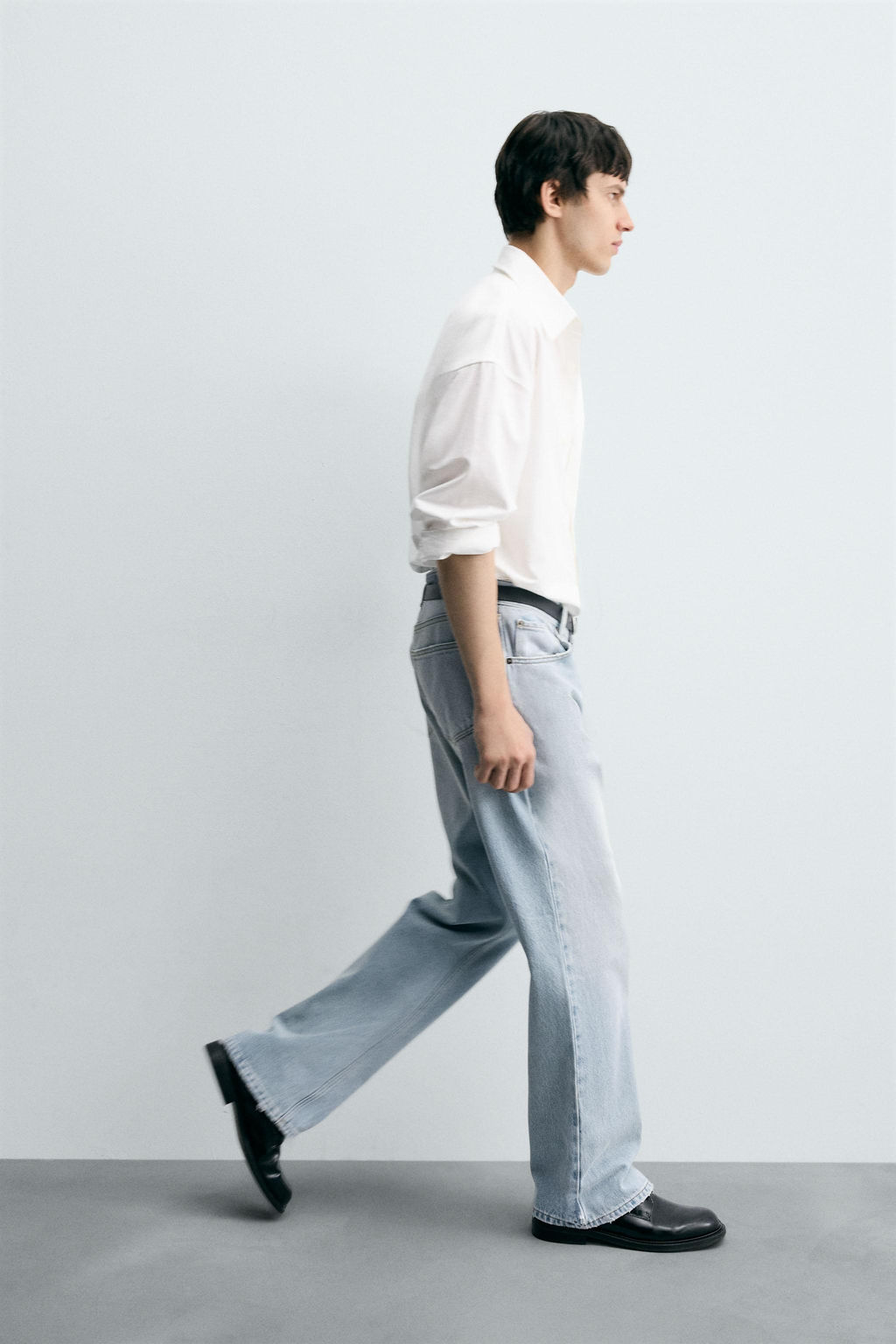 FLARED FIT JEANS - Zara фото 6