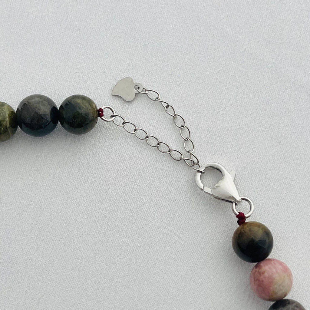 Бусы из Турмалина микс 50 см +