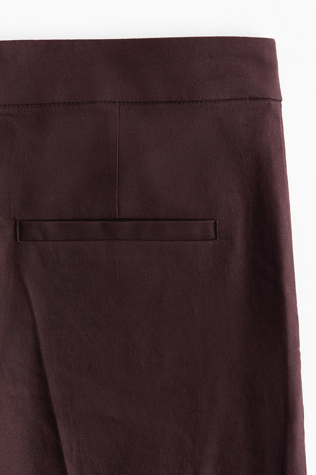 Linen-blend tailored trousers - H&m фото 7