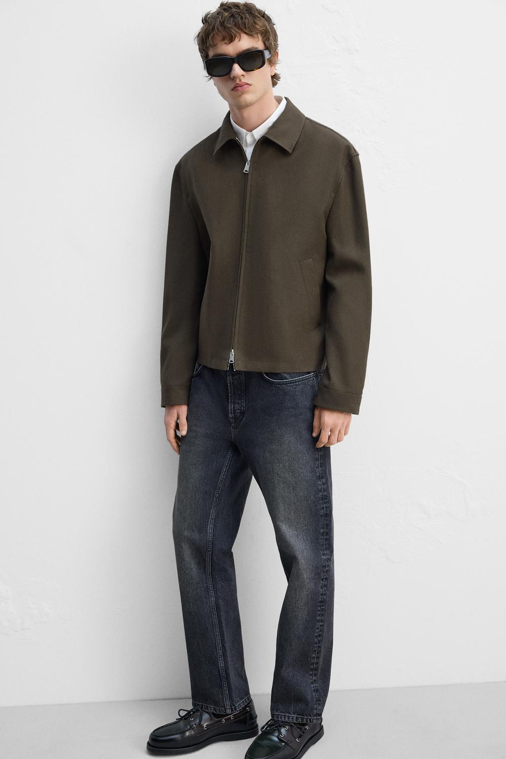 WOOL OVERSHIRT - Zara фото 5