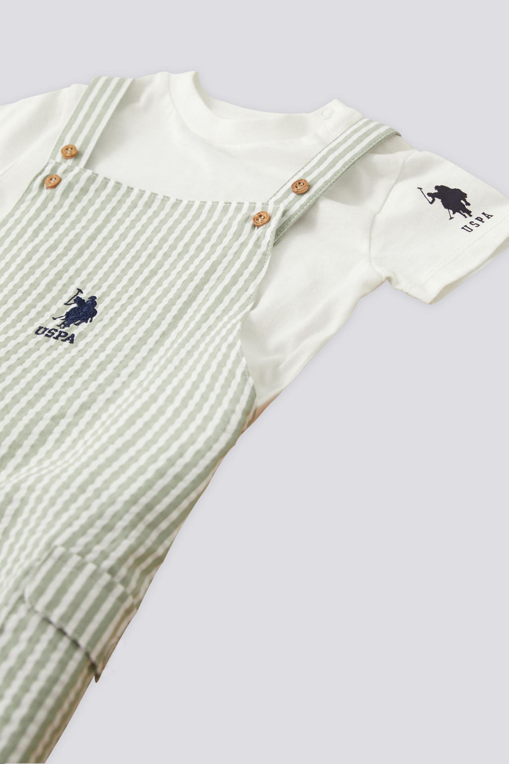 Шапка с короткими рукавами для мальчика, комплект из 3 предметов - U.s. polo assn фото 5