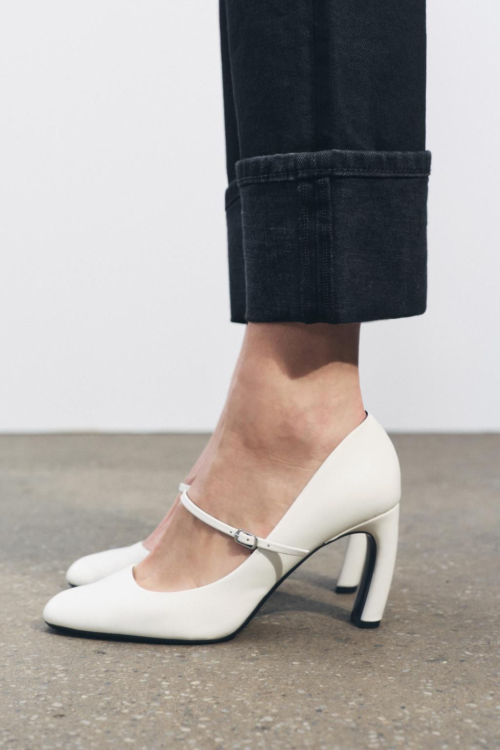 ZW COLLECTION SLIM MID-WAIST JEANS - Zara фото 36