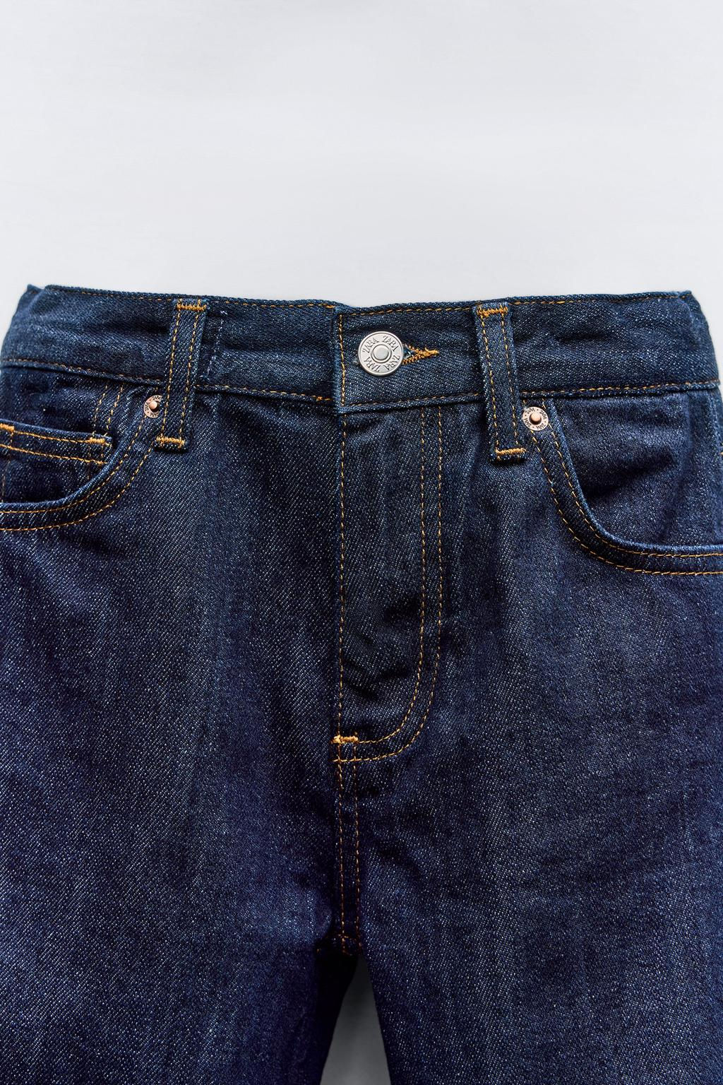 STRAIGHT SELVEDGE JEANS - Zara фото 3