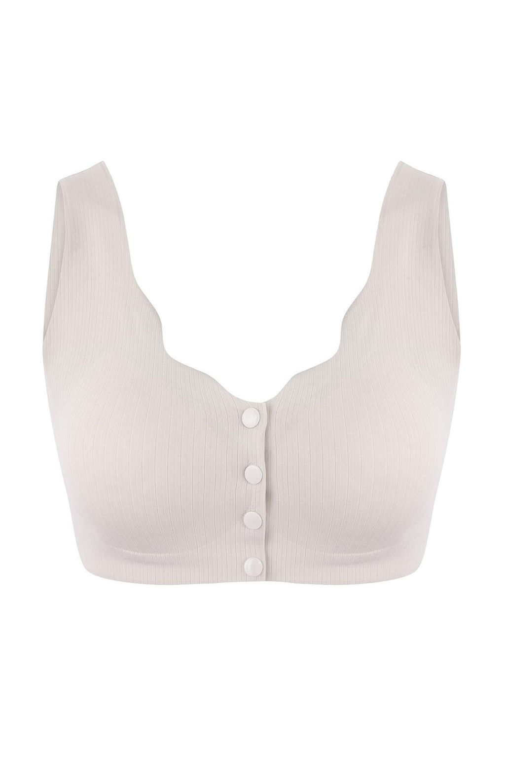 Siyah Dikissiz Lazer Kesim Gorunmez/Hayalet Dugme Detayl? Kapl? Bralette Orme Sutyen THMSS26SU00002 - Trendyolmilla фото 7