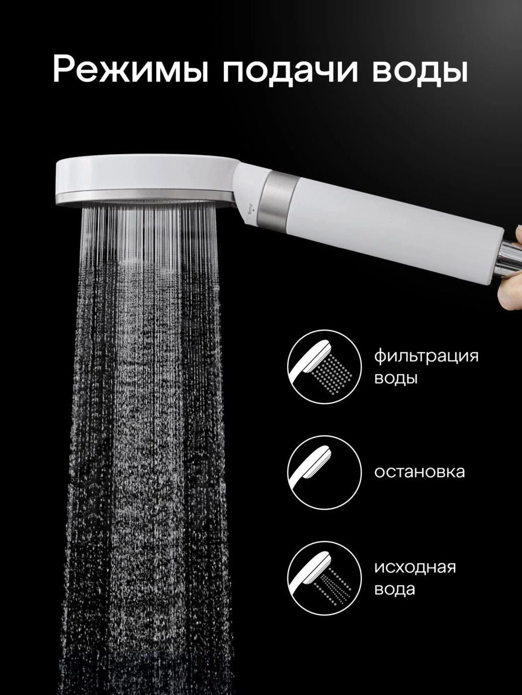 Лейка с фильтром (в комплекте) Orchid белый-хром, Аквафор фото 3