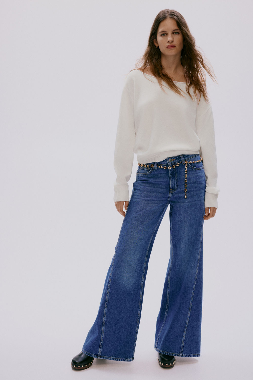 Jersey off-the-shoulder - H&m фото 11