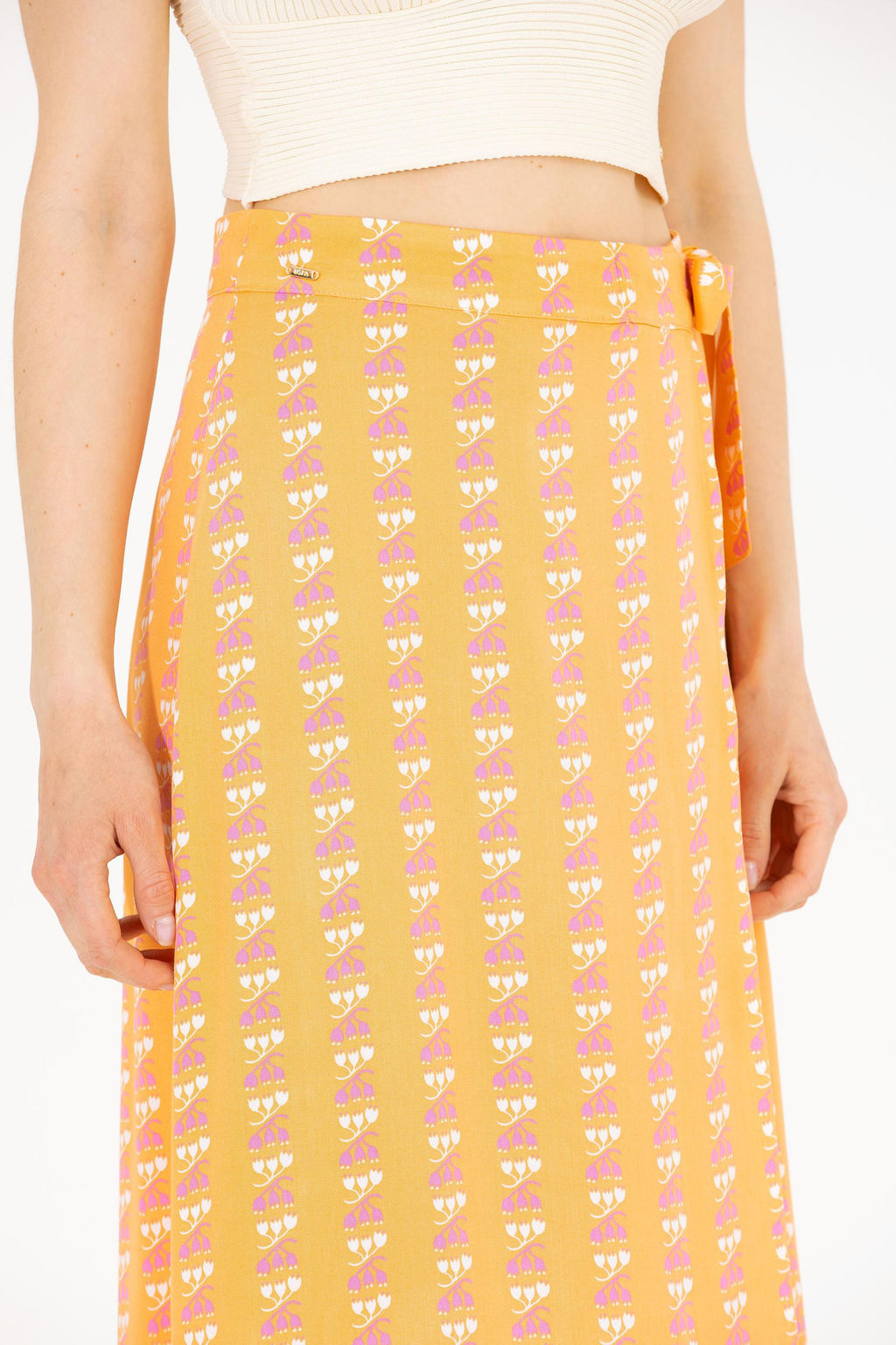 U. S. Polo Assn Женская тканая юбка с плиткой - U.s. polo assn фото 5