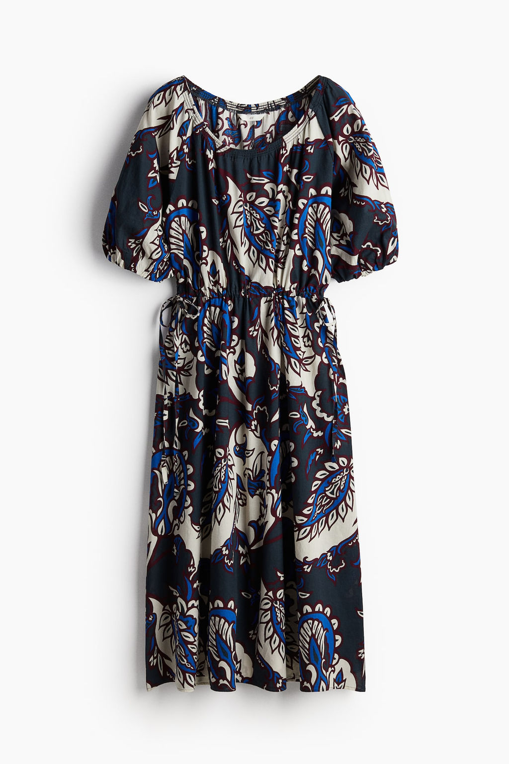 Vestido de algodon con cordon de ajuste - H&m фото 5