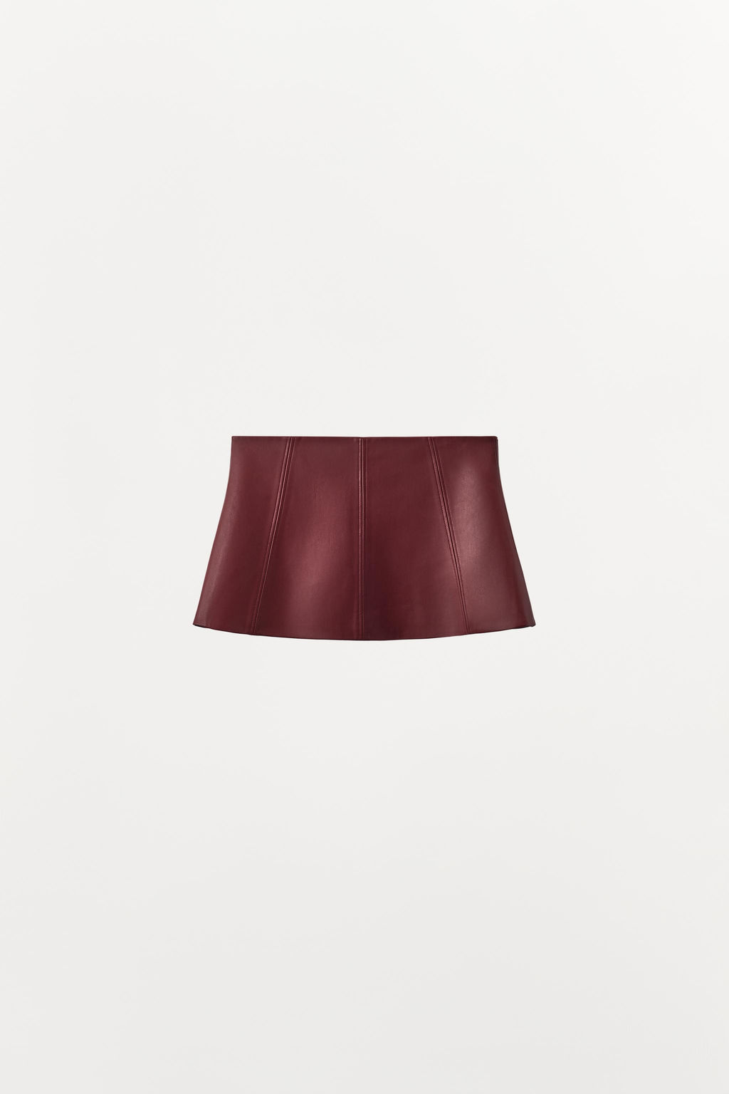 FAUX LEATHER CORSET BELT - Zara фото 6