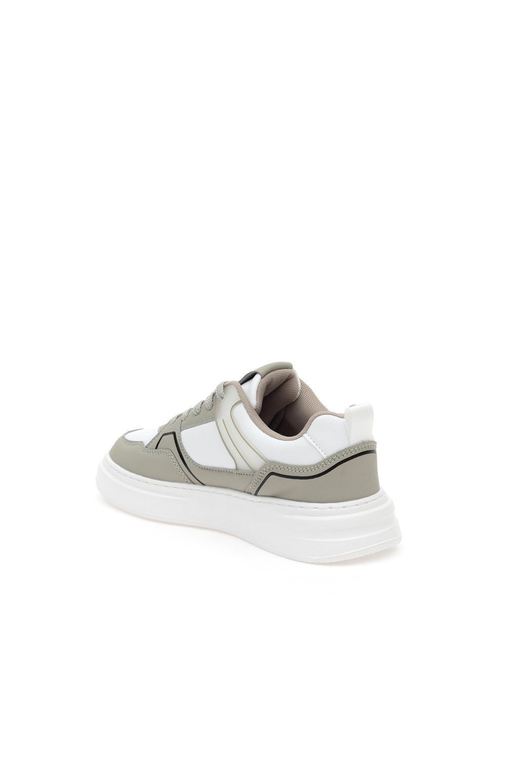 Erkek Gri Ayakkab_ Sepette S_rpriz _ndirim