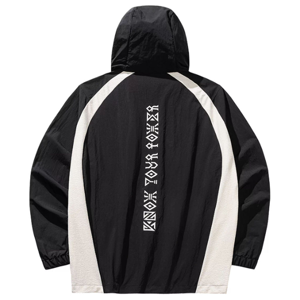 Ветровка Черный/Бежевый