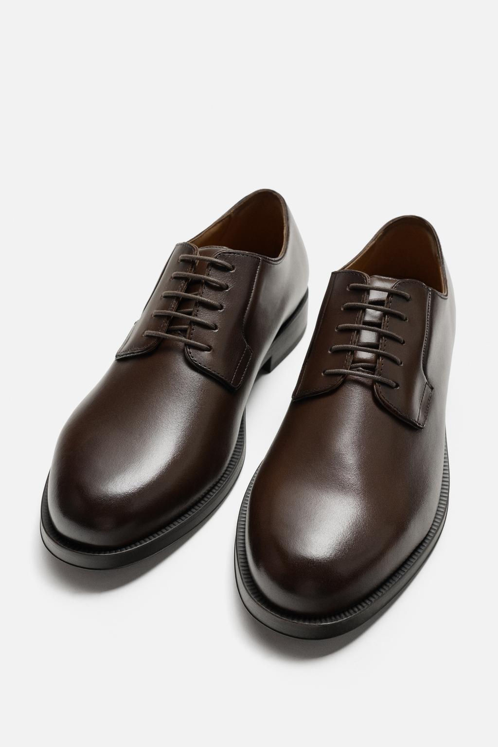 LEATHER DRESS SHOES - Zara фото 2