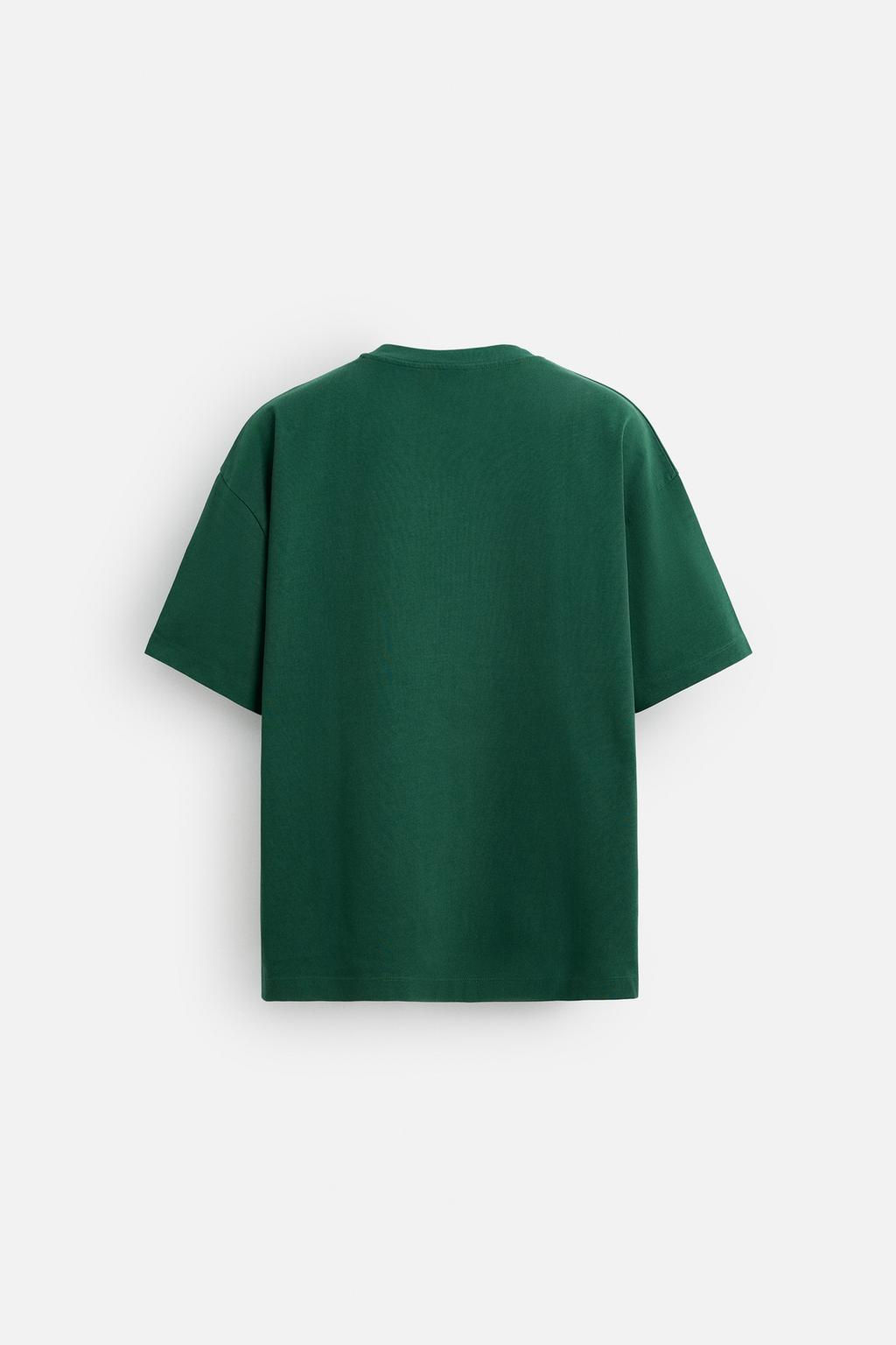 BASIC HEAVY WEIGHT T-SHIRT - Zara фото 76
