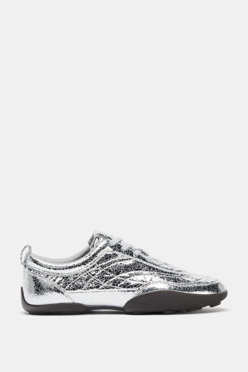 METALLIC-EFFECT TRAINERS - Zara фото 2