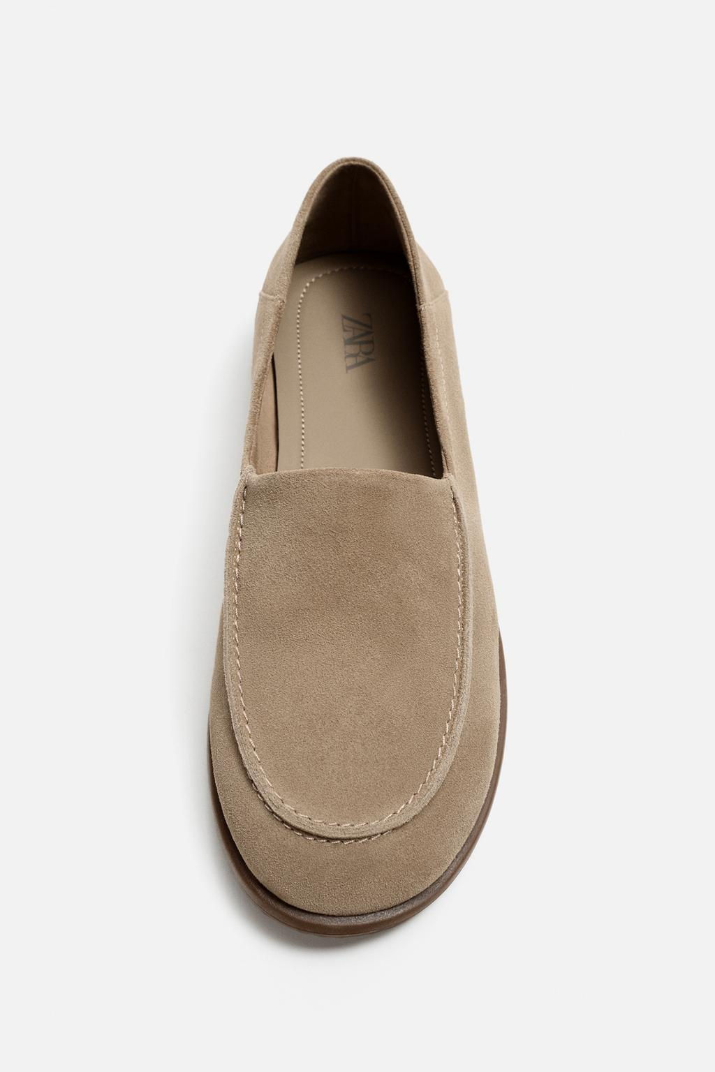 LEATHER LOAFERS - Zara фото 5