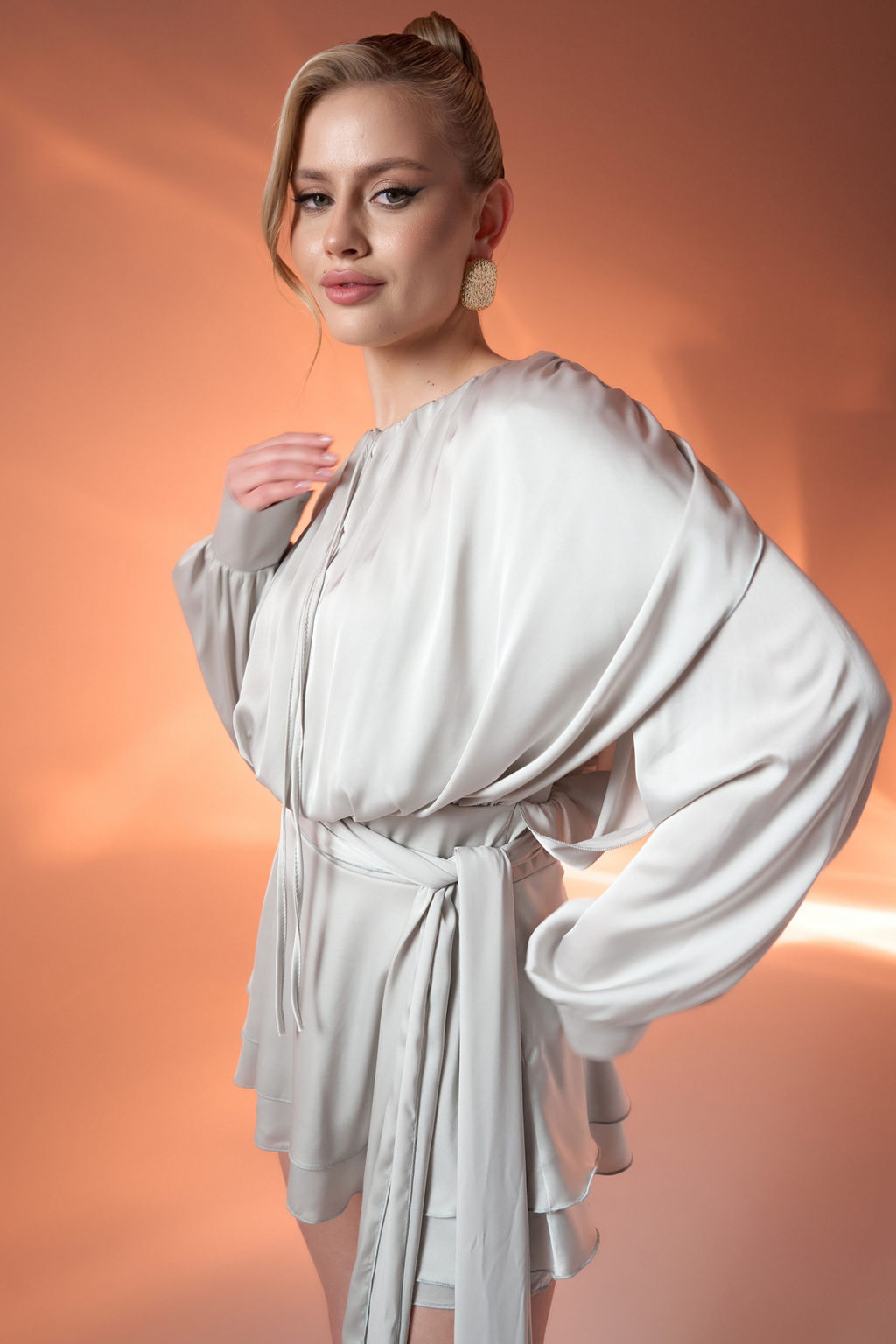 Платье Муза (жемчужный) - Эльза фото 28