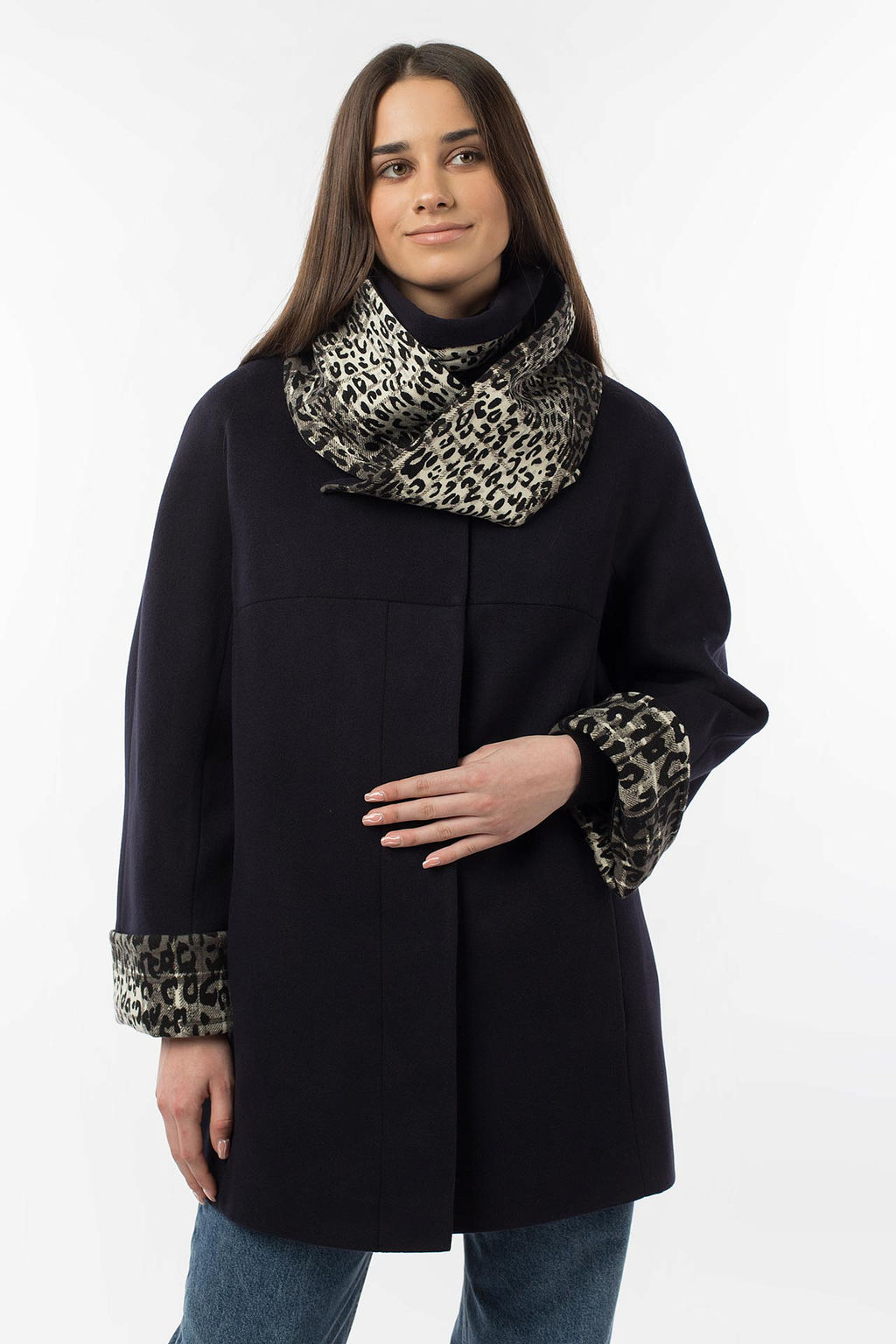 01-05644 Пальто женское демисезонное - El podio фото 5