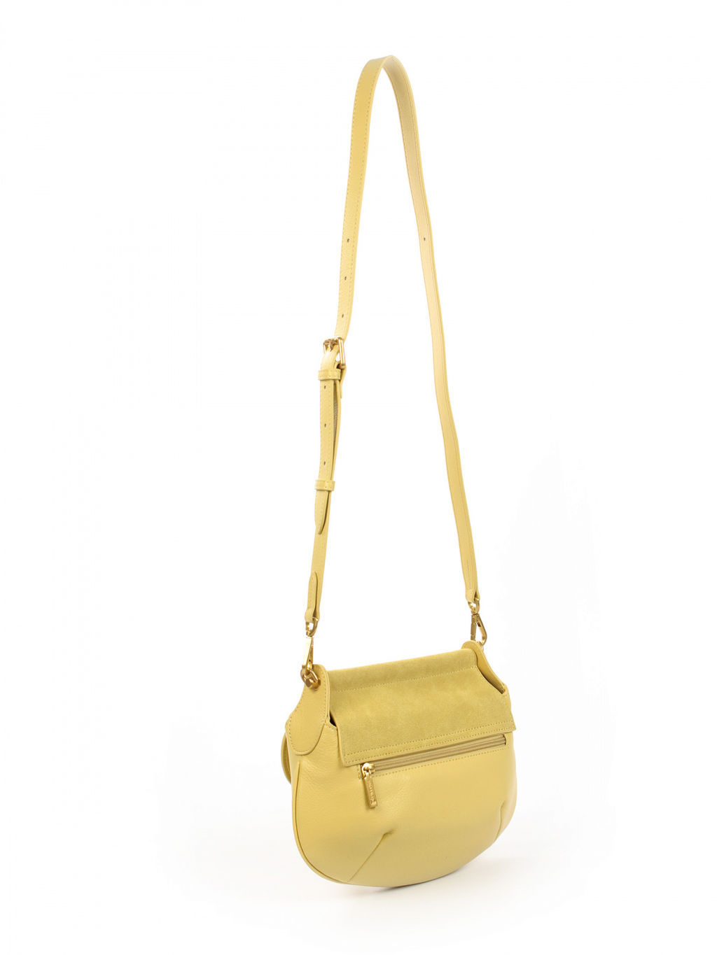 LACCOMA сумка АМ2080-С-салатовый натуральная кожа хлопок