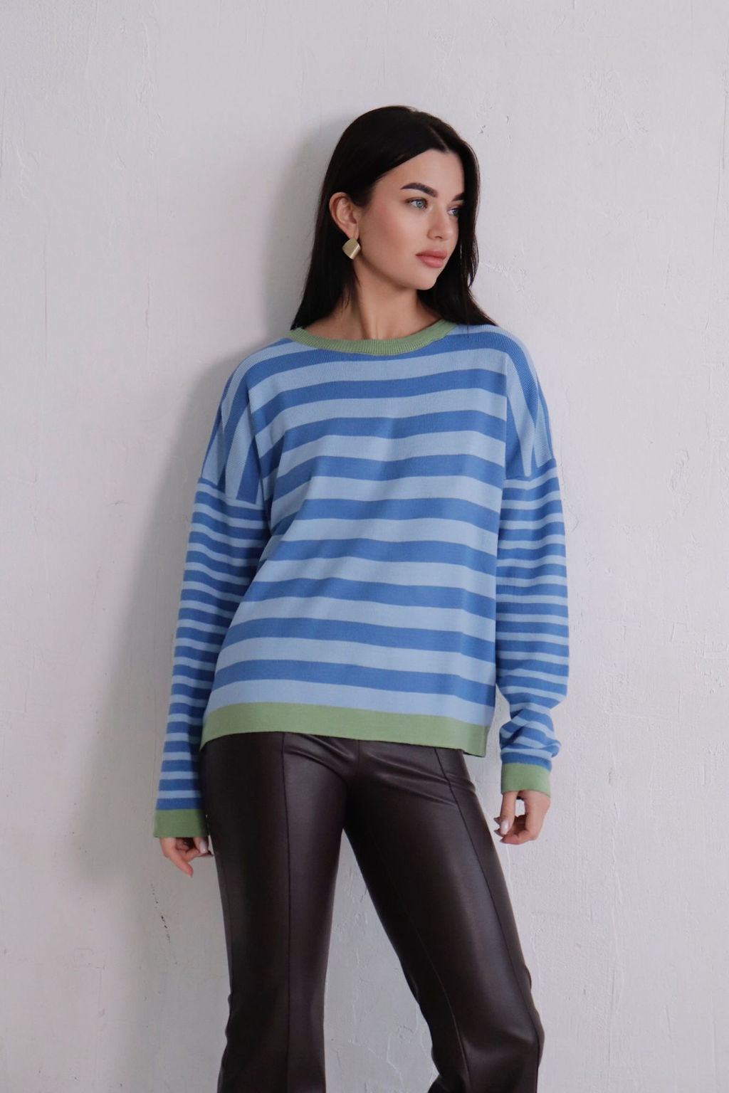 10653 Джемпер в полоску - Martichelli фото 4