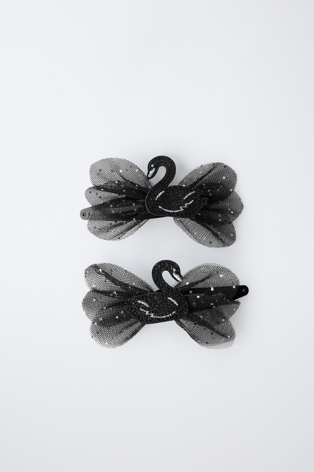 TWO-PACK OF SWAN HAIR CLIPS - Zara фото 4