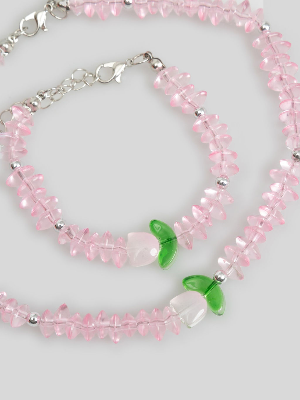 ACOOLA / Набор (бусы + браслет) детский Erzan разноцветный  фото 2