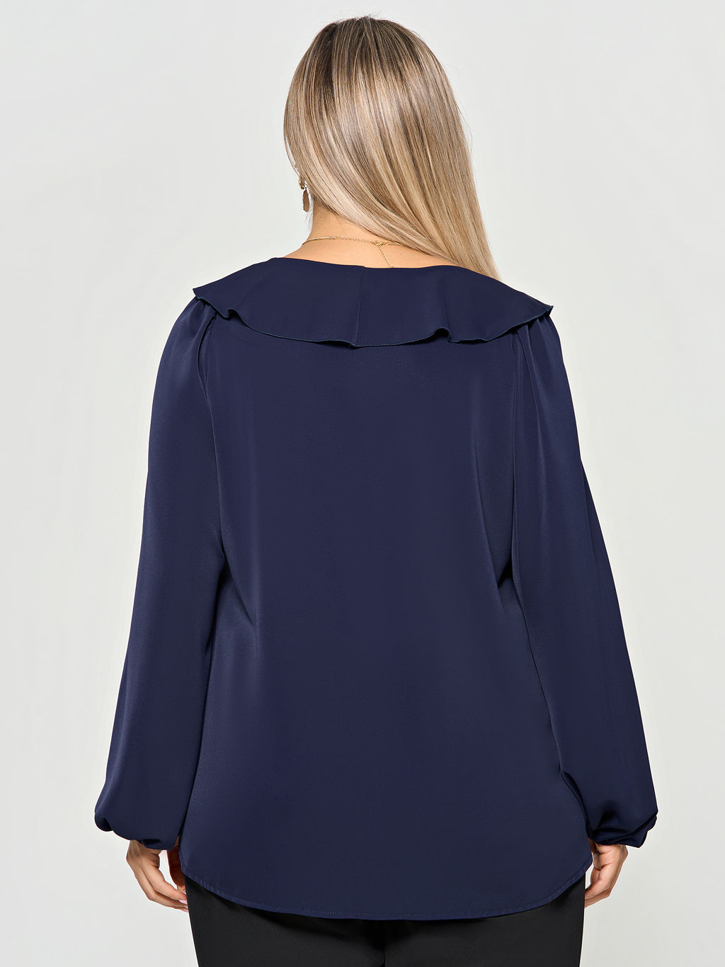 Блузка 0059-26 черничный