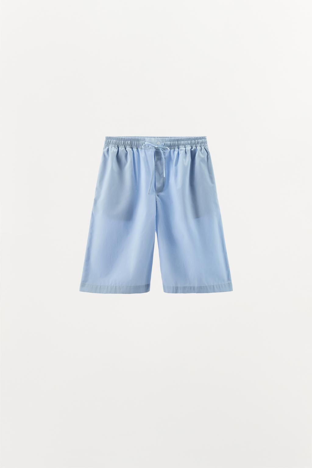 COTTON PYJAMA BERMUDA SHORTS - Zara фото 5