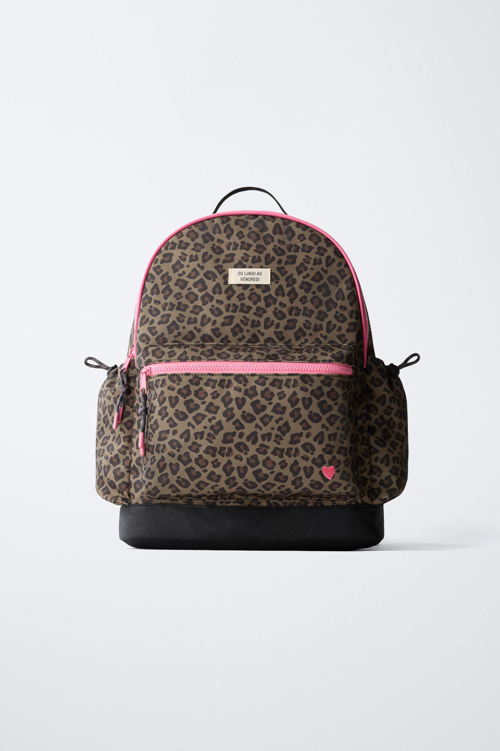 MOCHILA ANIMAL PRINT / Marr?n