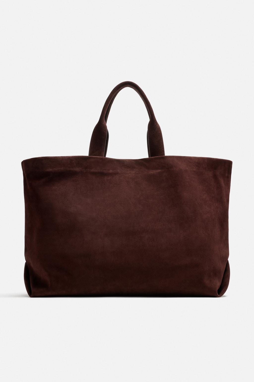 LEATHER SHOPPER BAG - LIMITED EDITION - Zara фото 3