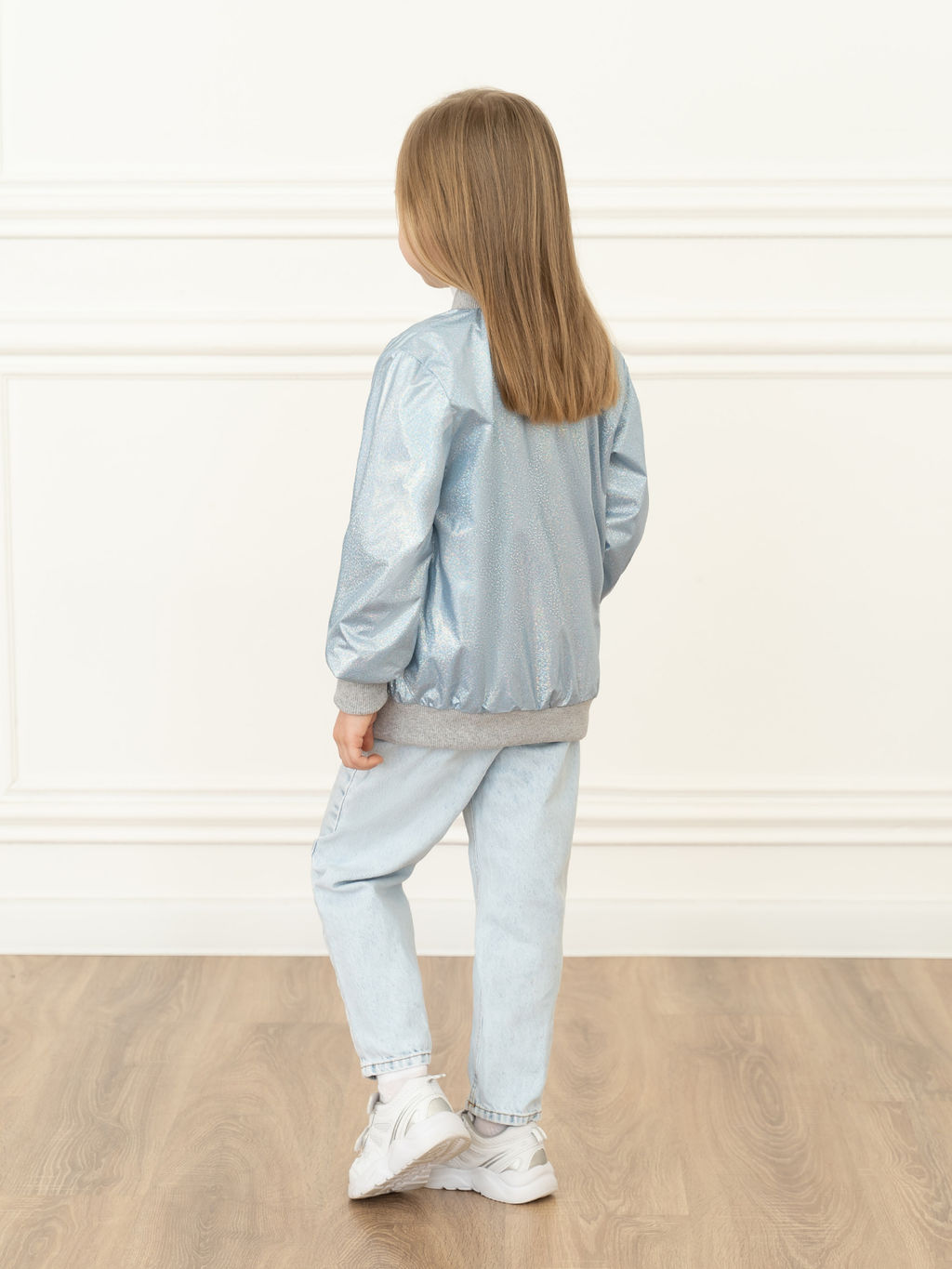 Ветровка детская голубая