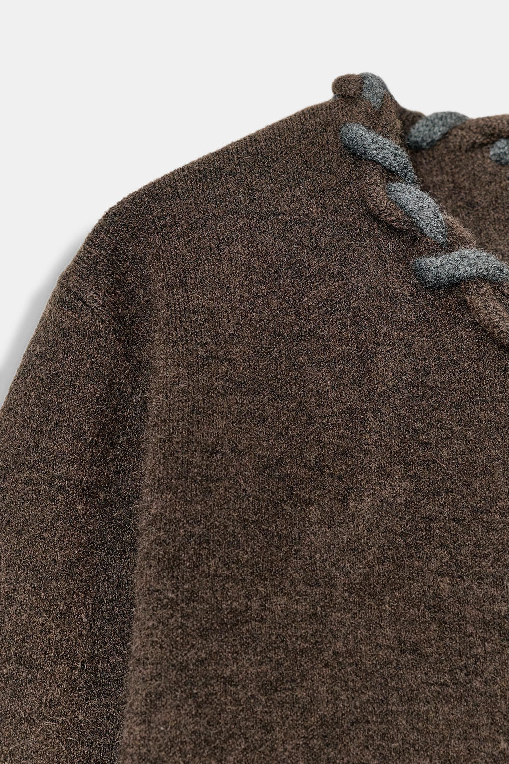 CARDIGAN WITH INTERWOVEN TRIMS - Zara фото 8