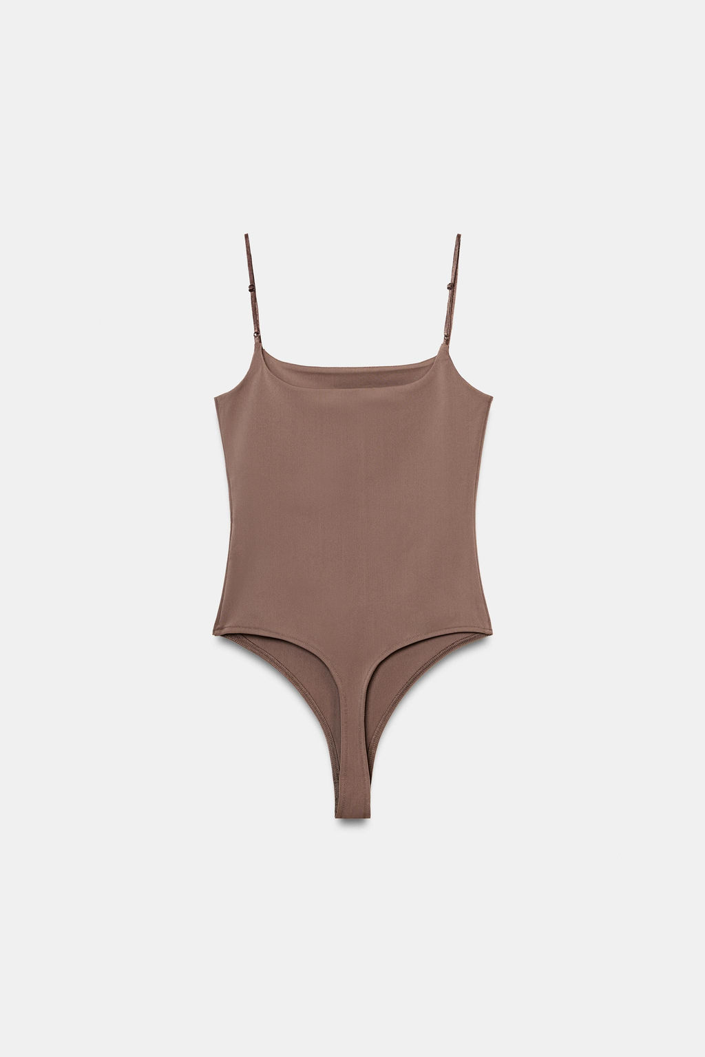 BODY SLIM TIRANTES / Beige - Zara фото 4