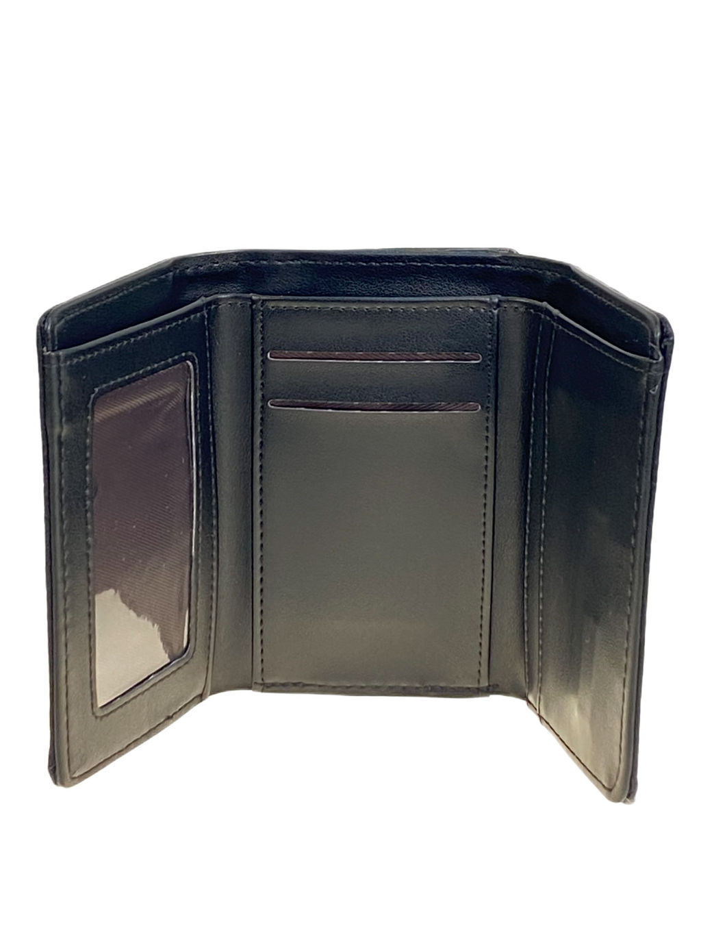 Женский кошелёк из искусственной кожи, цвет черный - Greta фото 2