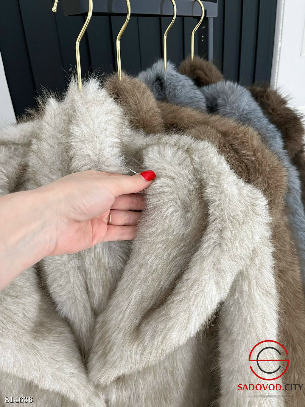 Шуба женская из искусственного меха - Bruno фото 3