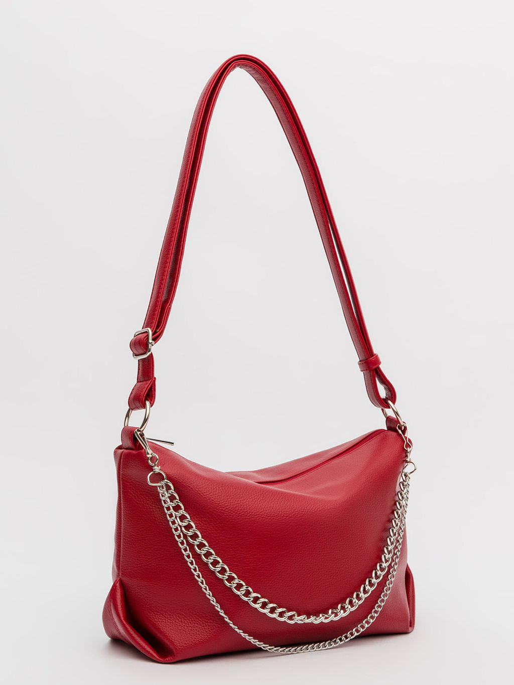 Темно-Красный хобо S.Lavia  фото 11