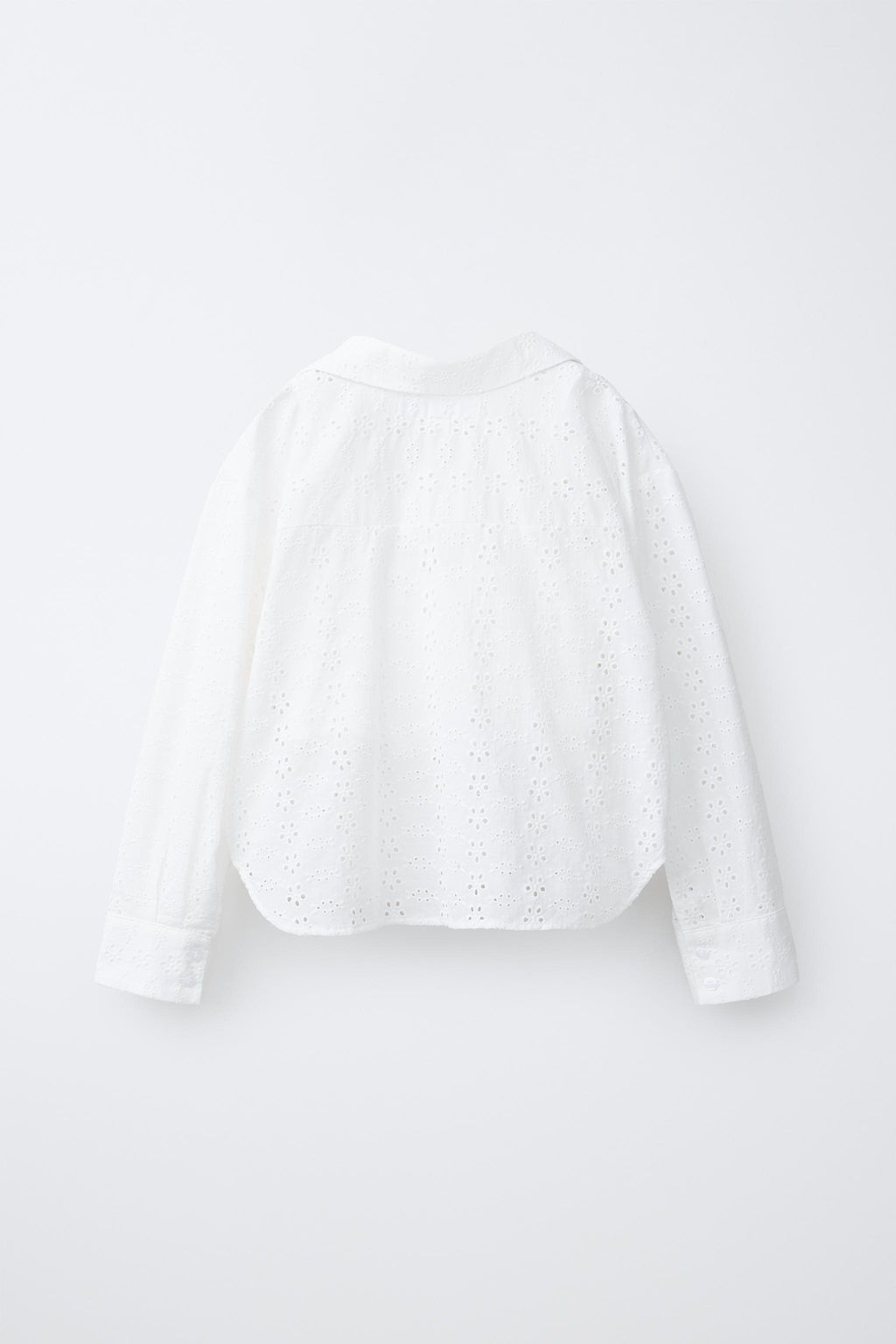 PACK CAMISA CON TOP SCHIFFLY / Blanco roto - Zara фото 4